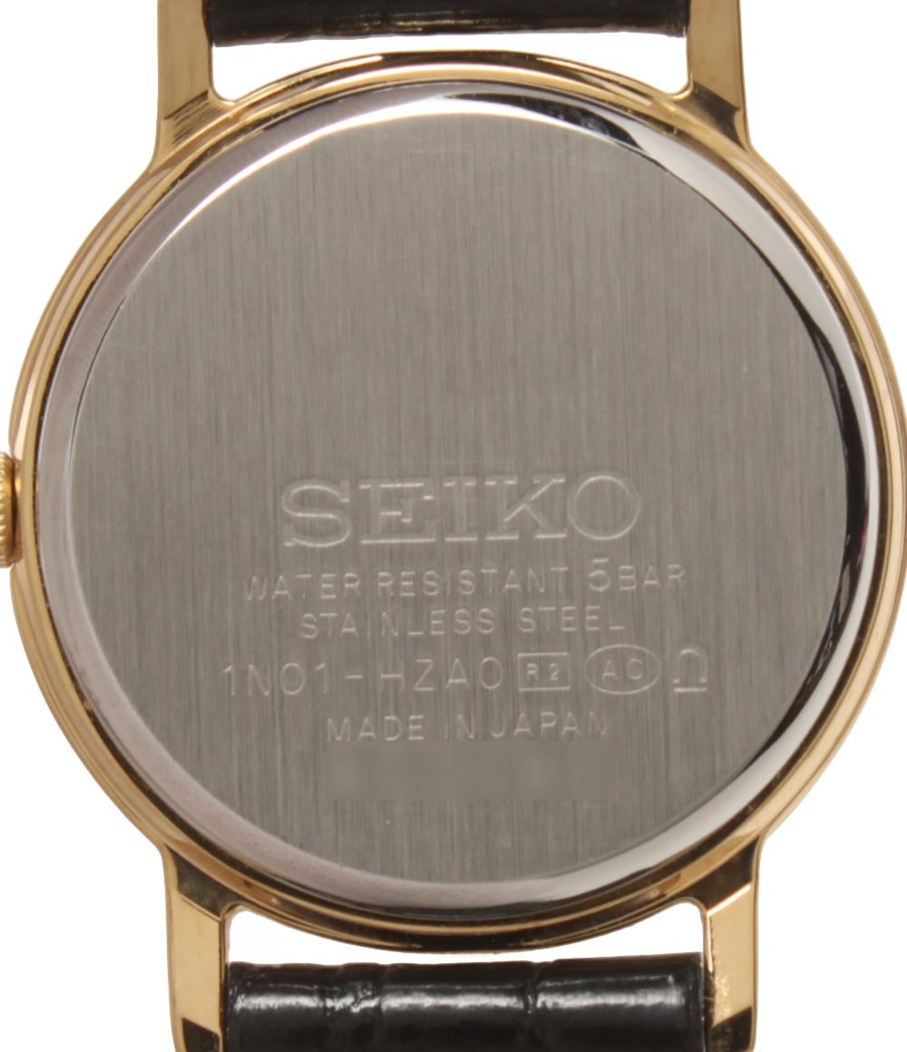 美品 SEIKO 腕時計 クオーツ 1N01-HZA0 レディース セイコー