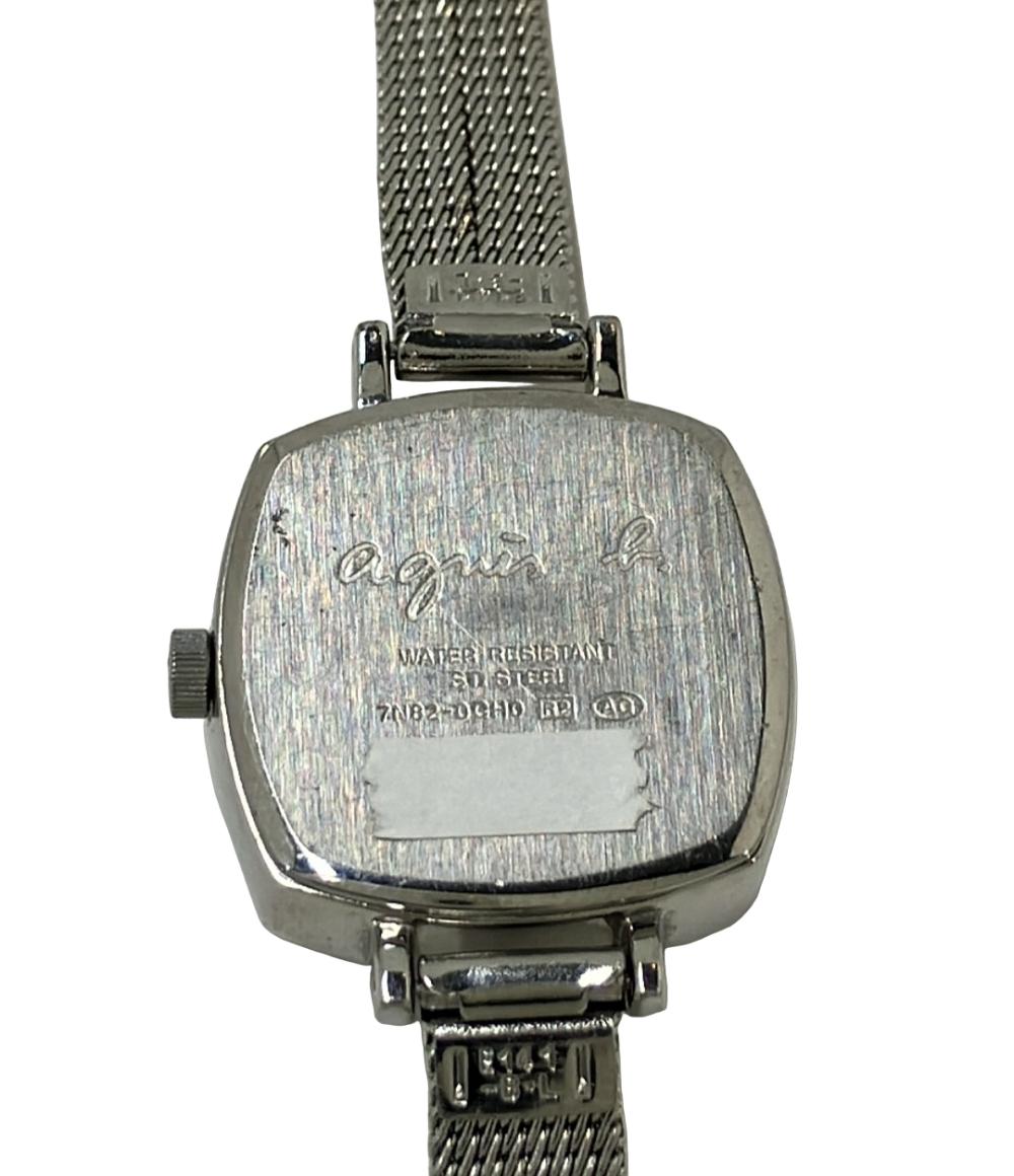 アニエスベー 腕時計 クオーツ パープル 7N82-0CH0 レディース agnes b.