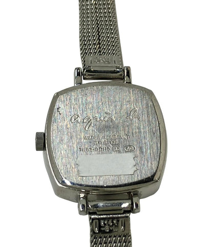 アニエスベー 腕時計 クオーツ パープル 7N82-0CH0 レディース agnes b.