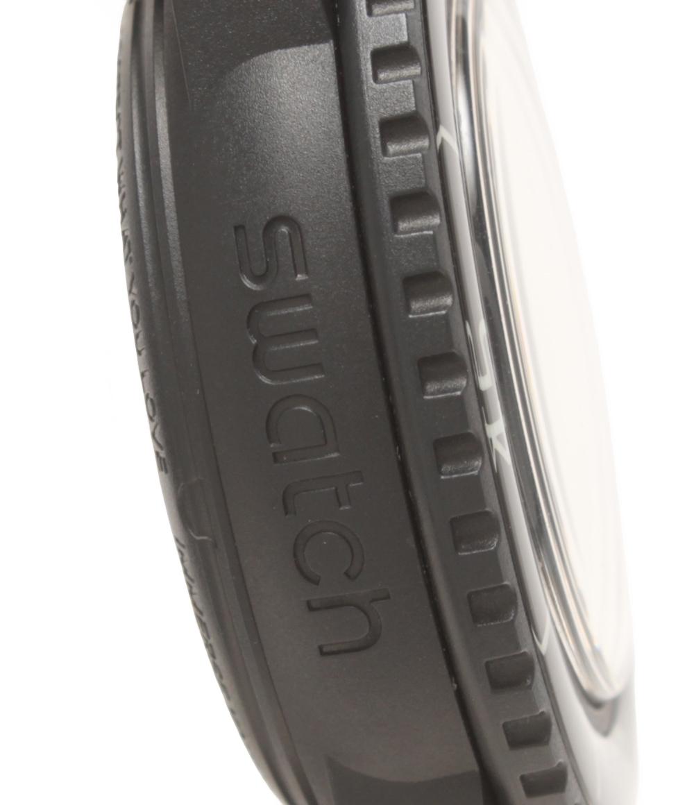 ブランパン スウォッチ 腕時計 OCEAN OF STORMS Fifty Fathoms 自動巻き ブラック SO35B400 レディース Blancpain Swatch