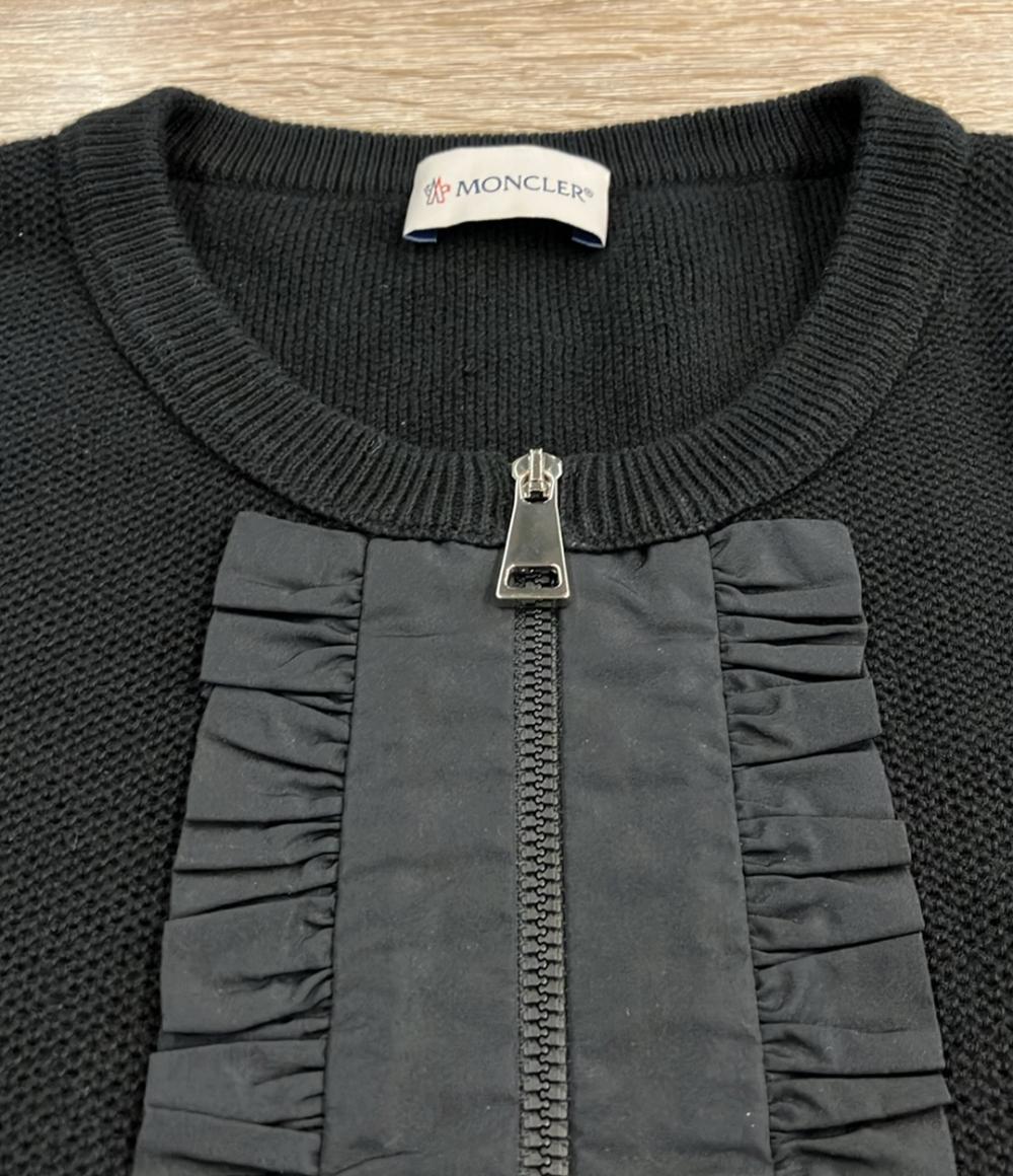 モンクレール フロントフリルダブルジップアップカーディガン レディース SIZE XS MONCLER
