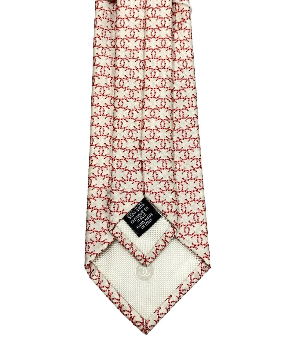 美品 CHANEL ネクタイ ココマーク シルク100% メンズ シャネル