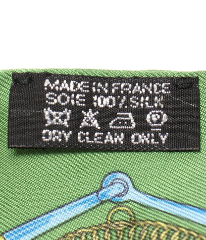 エルメス スカーフ シルク100% 黄金の拍車 ツイリー レディース HERMES