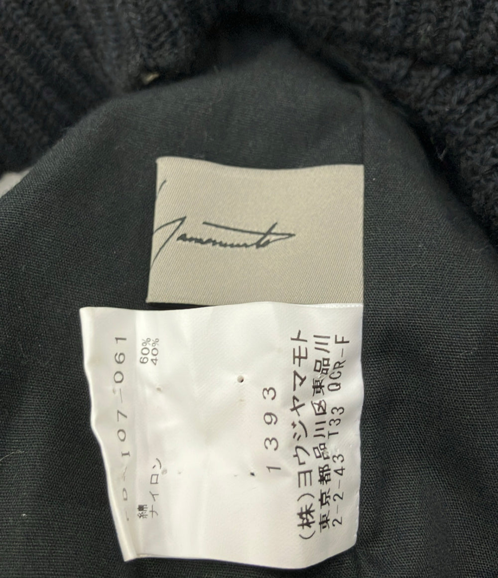 美品 Yohji Yamamoto ショルダーバッグ ニットバッグ 肩掛け レディース ヨウジヤマモト