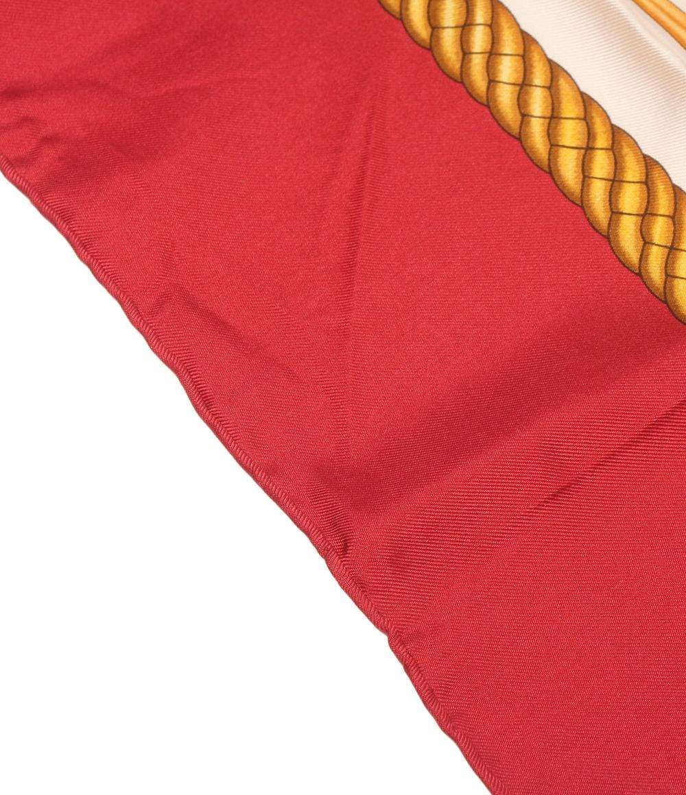 HERMES スカーフ シルク100% LES TAMBOURS レディース エルメス