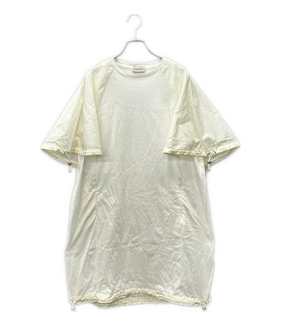 MONCLER 半袖ワンピース 異素材切替ワンピース H10938I00006 レディース SIZE XS モンクレール