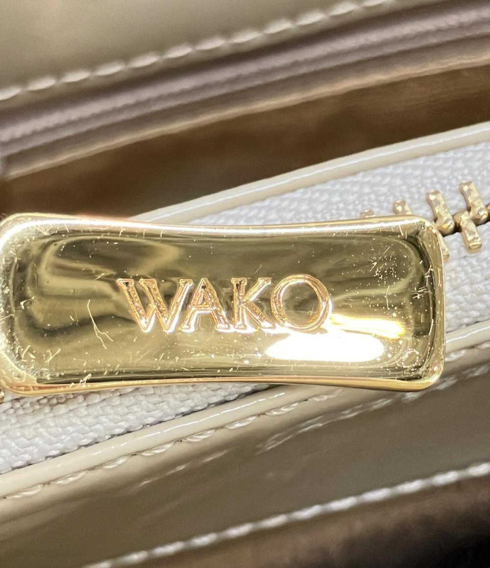 和光 ショルダーバッグ 肩掛け エナメル レディース ワコウ