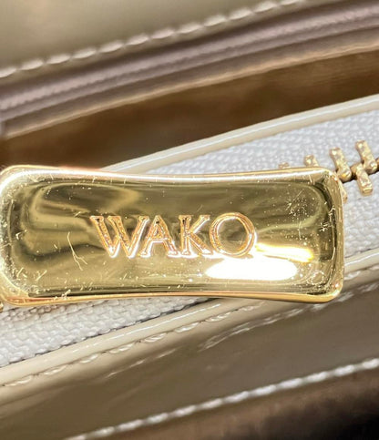 和光 ショルダーバッグ 肩掛け エナメル レディース ワコウ