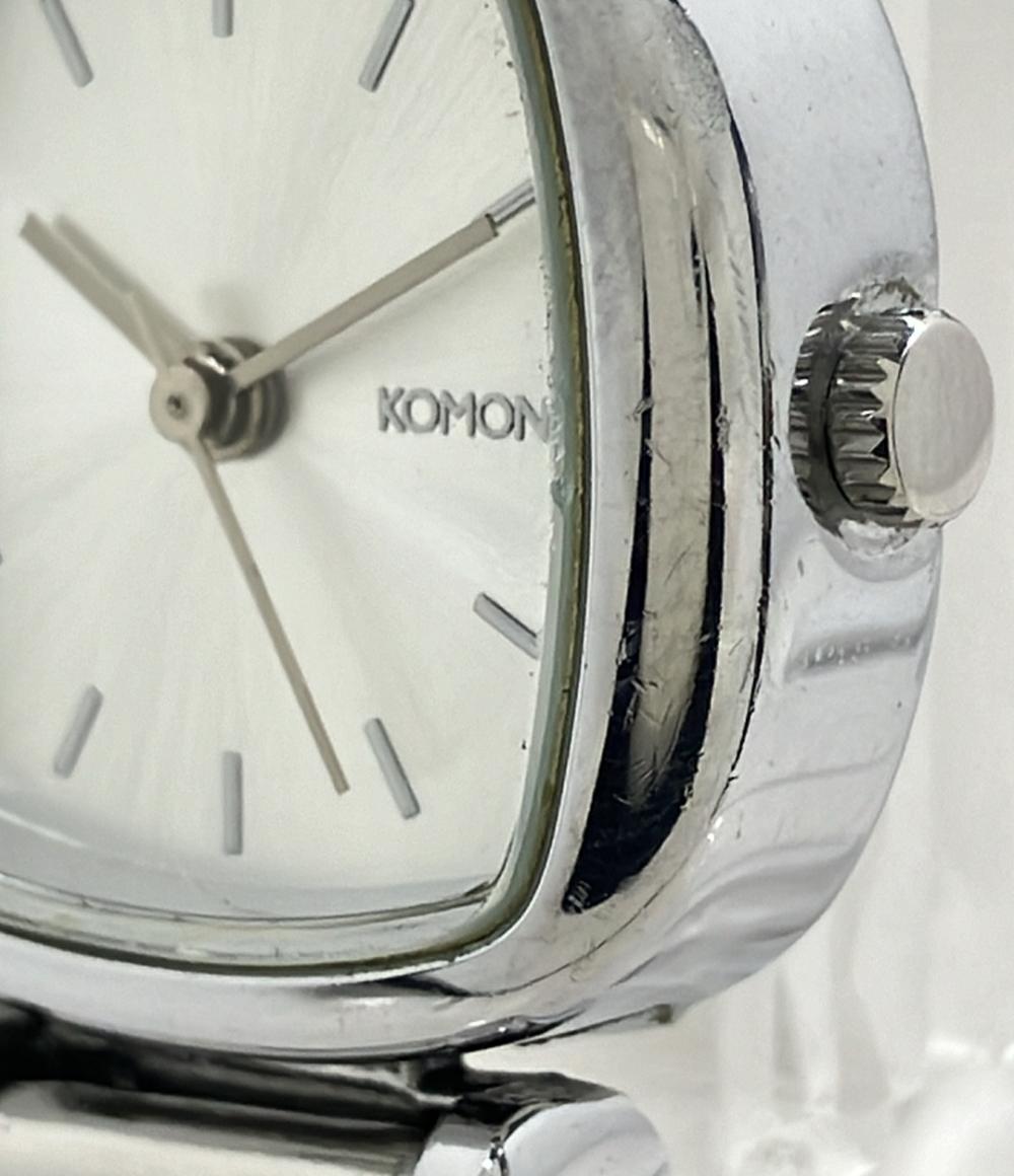 コモノ 腕時計 クオーツ シルバー レディース KOMONO