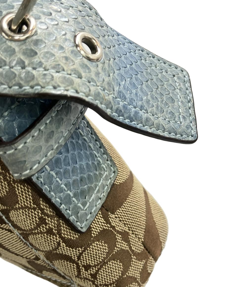 COACH ショルダーバッグ 肩掛け シグネチャーパッチワーク レディース コーチ