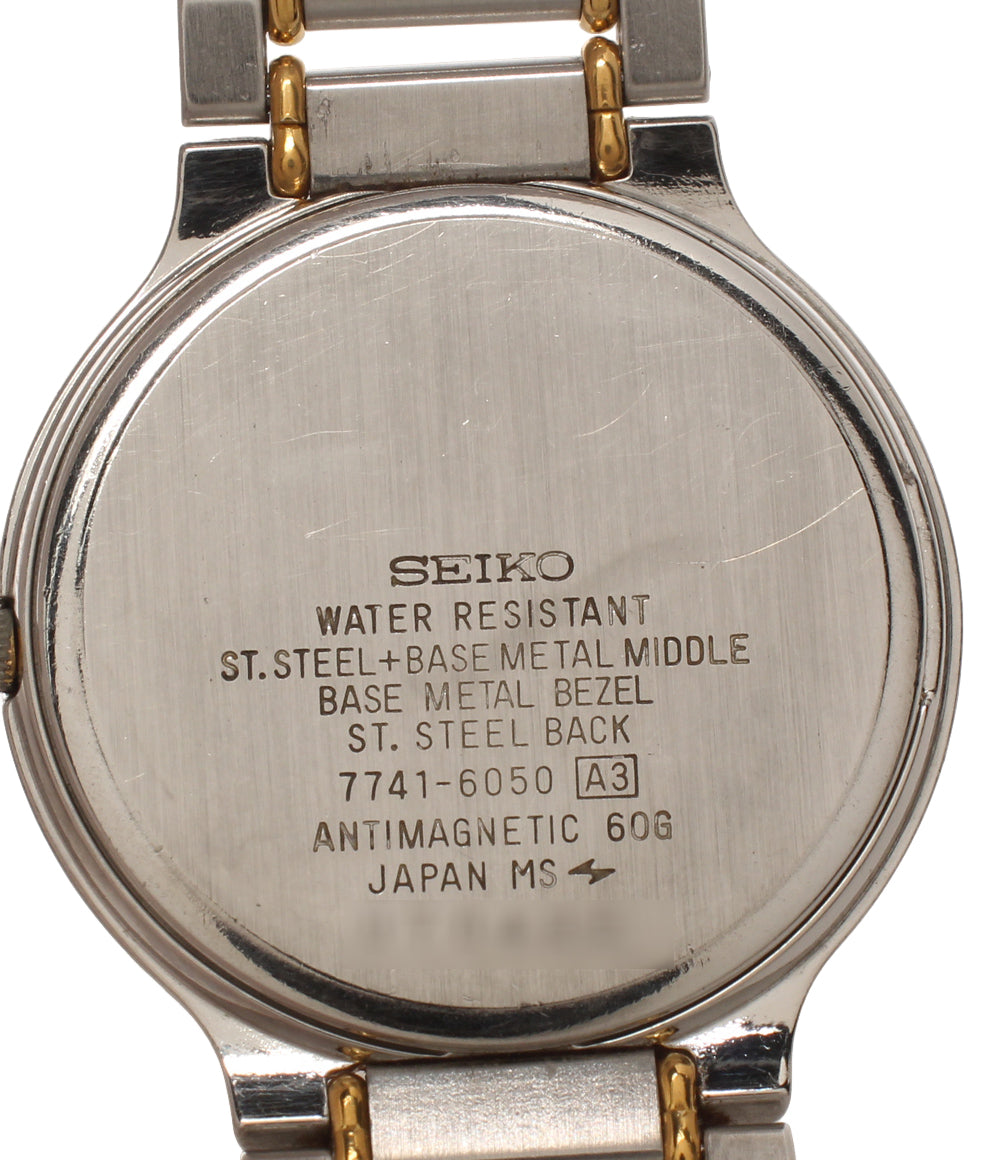 SEIKO 腕時計 ドルチェ  Dolce クオーツ 7741-6050 メンズ セイコー