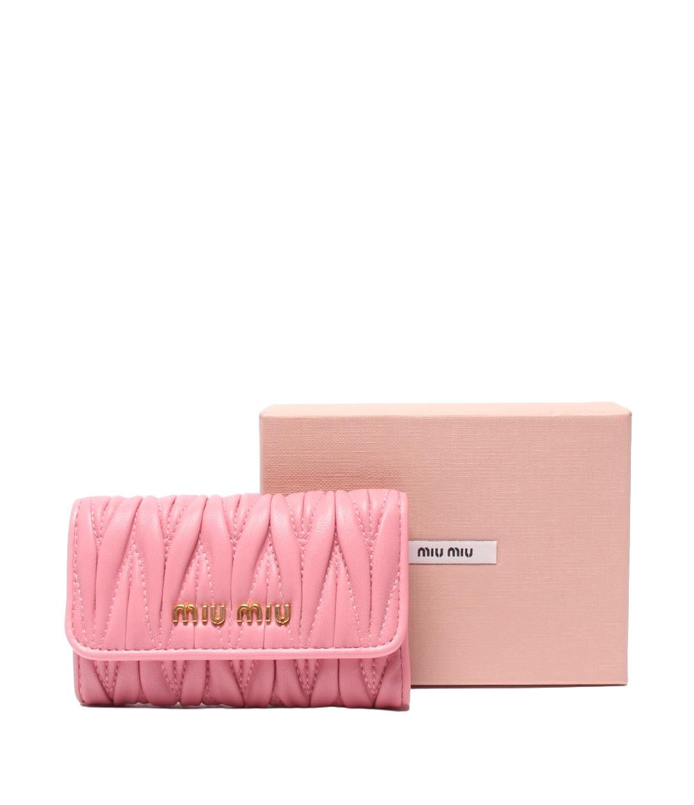 美品 ミュウミュウ 6連キーケース レディース MIUMIU