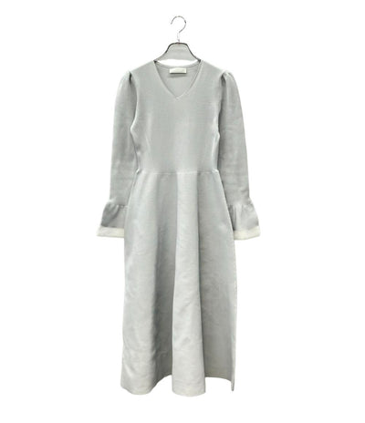 CELFORD 長袖ワンピース シアーミックスホールガーメントワンピース CWNO255069 レディース SIZE 36 (S) セルフォード