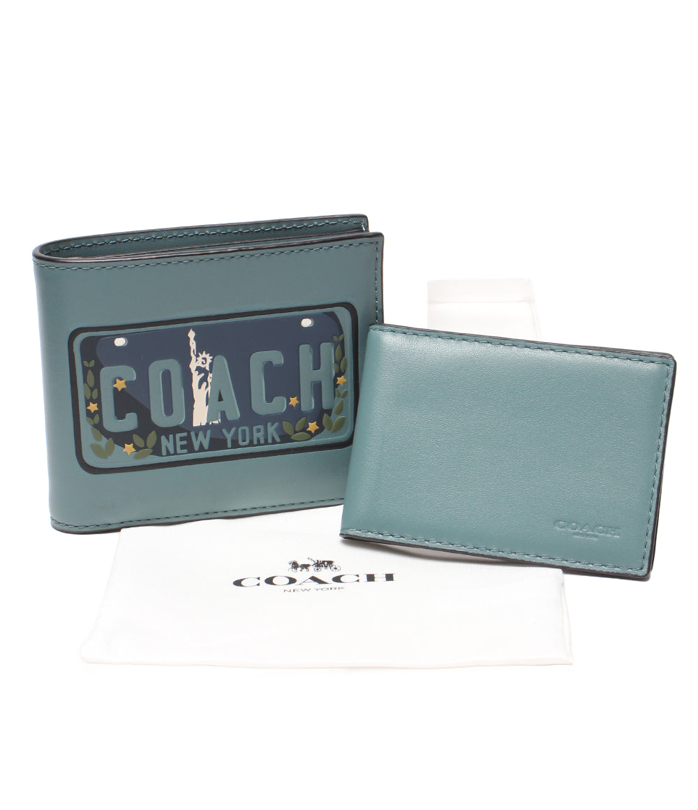 美品 COACH 二つ折り財布 F26082 メンズ コーチ