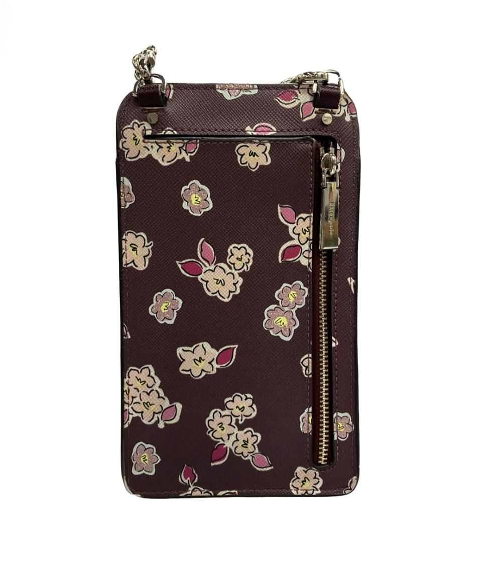 Kate Spade スマホショルダー ショルダーバッグ 斜め掛け 花柄