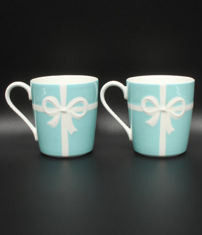 美品 Tiffany & Co. マグカップ 2点セット ペア ブルーボックス ティファニー