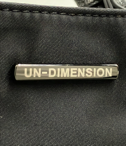 美品 UNDIMENSION 加賀美ハヤト 2way ハンドバッグ ショルダーバッグ 斜め掛け レディース アンディメンション