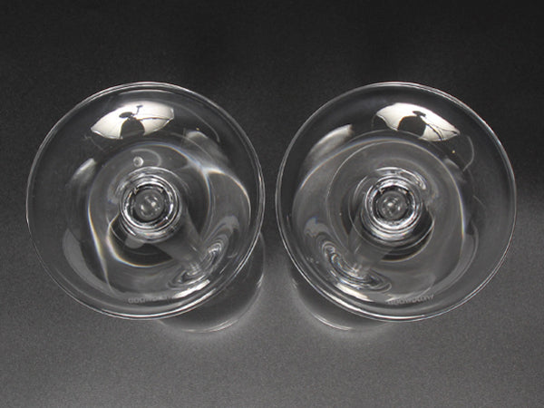 美品 WEDGWOOD ワイングラス 2点セット ペア ウエッジウッド