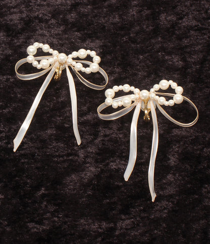 PIPERI イヤリング ベル リボン belle ribbon レディース ピペリ