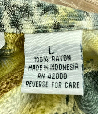 アイランド アロハシャツ メンズ SIZE L (L) ISLAND