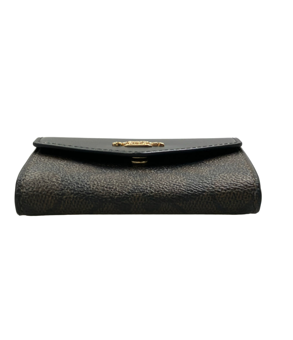 美品 COACH カードケース キャンバス シグネチャー CZ272 レディース コーチ