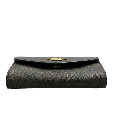 美品 COACH カードケース キャンバス シグネチャー CZ272 レディース コーチ