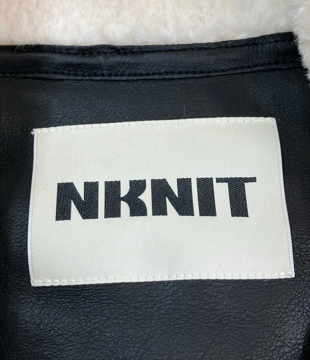 NKNIT ジャケット  ハーフジップ リバーシブル NKNIT23AW-N203 レディース SIZE 0 (S) ンニット