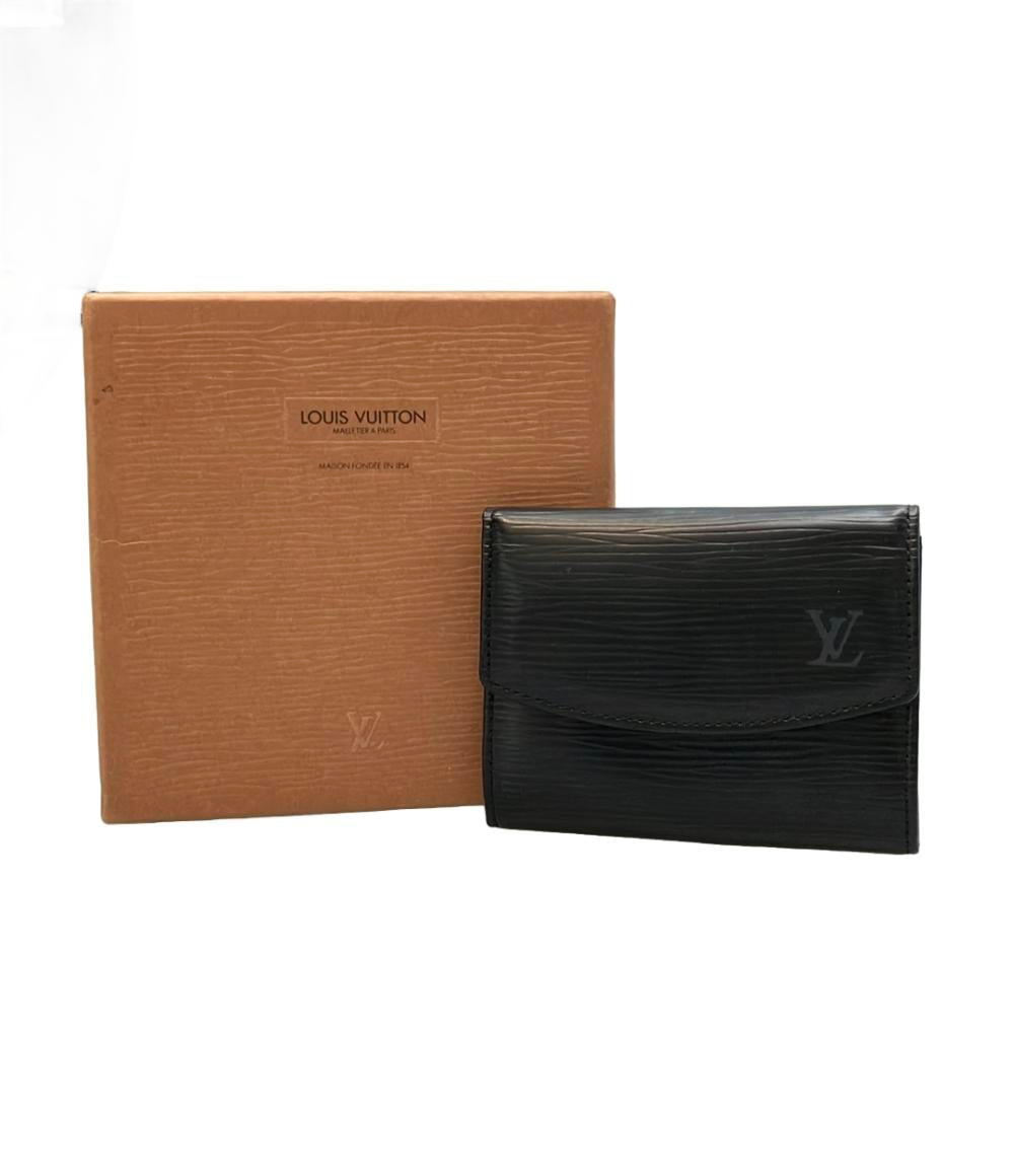 美品 ルイヴィトン エピ ケース M63412 LOUIS VUITTON コインケース ポルトモネ サーンプル エピ M63412