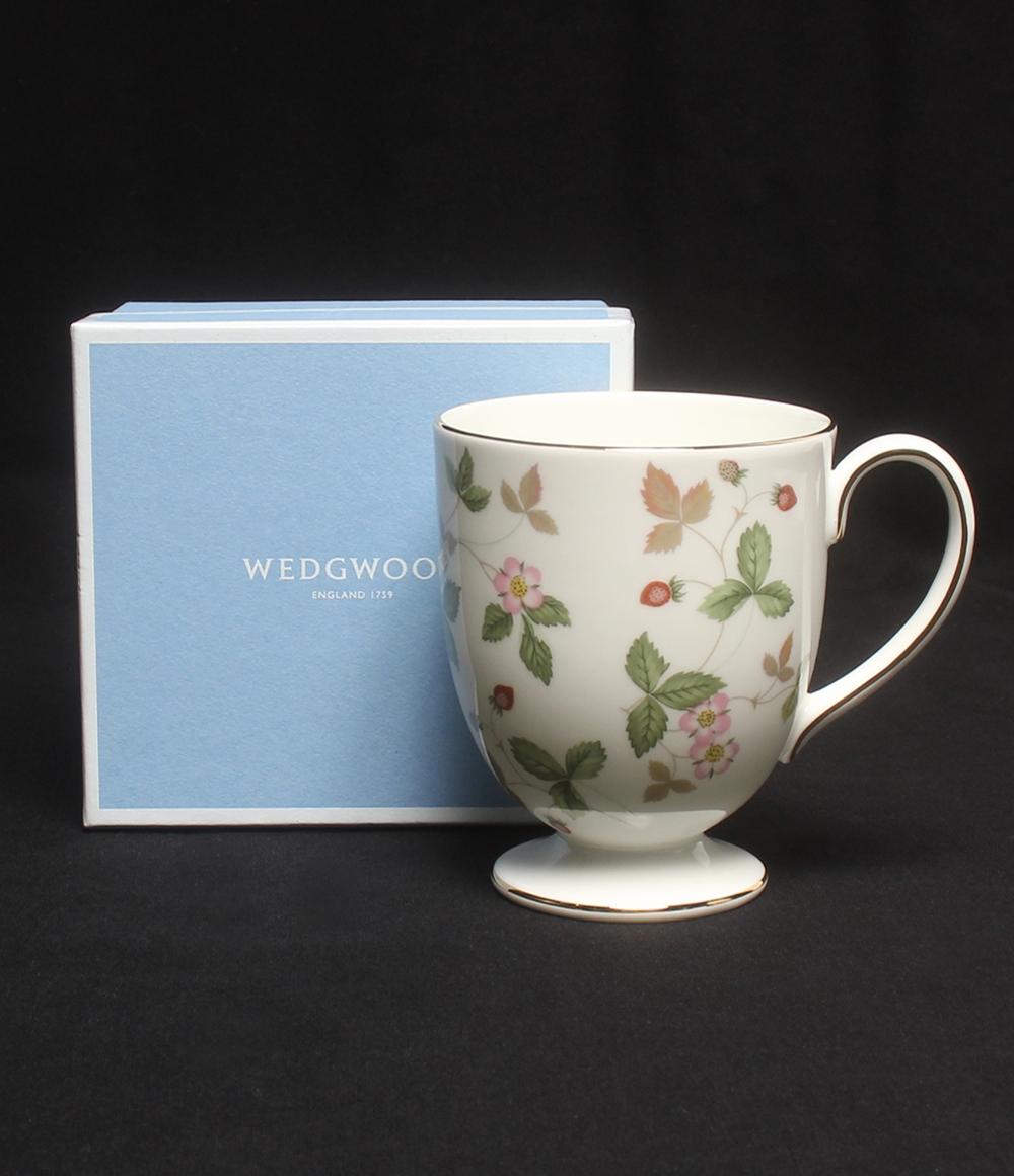 美品 ウェッジウッド マグカップ ワイルドストロベリー リー WEDGWOOD