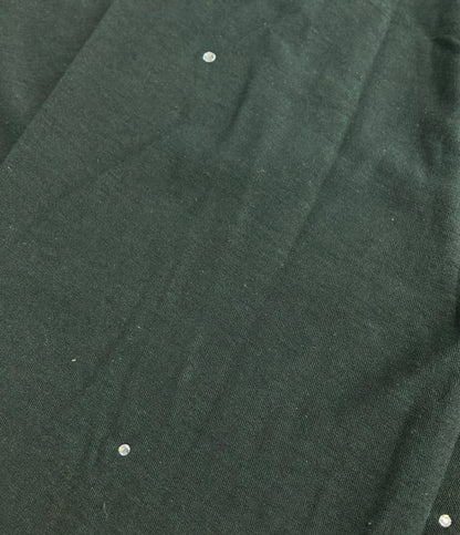訳あり Acne Studios 長袖 ラインストーン ロゴTシャツ FN-UX-TSH1000231  CL0416 メンズ レディース SIZE S アクネ ストゥディオズ