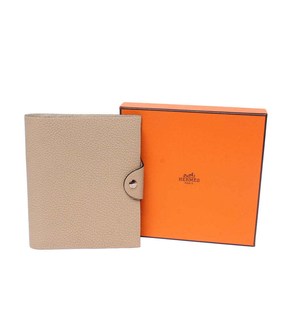 美品 HERMES 手帳カバー シルバー金具 A刻印 レディース エルメス