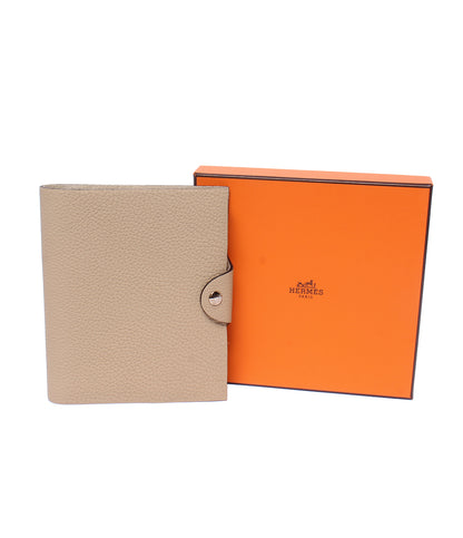 美品 HERMES 手帳カバー シルバー金具 A刻印 レディース エルメス