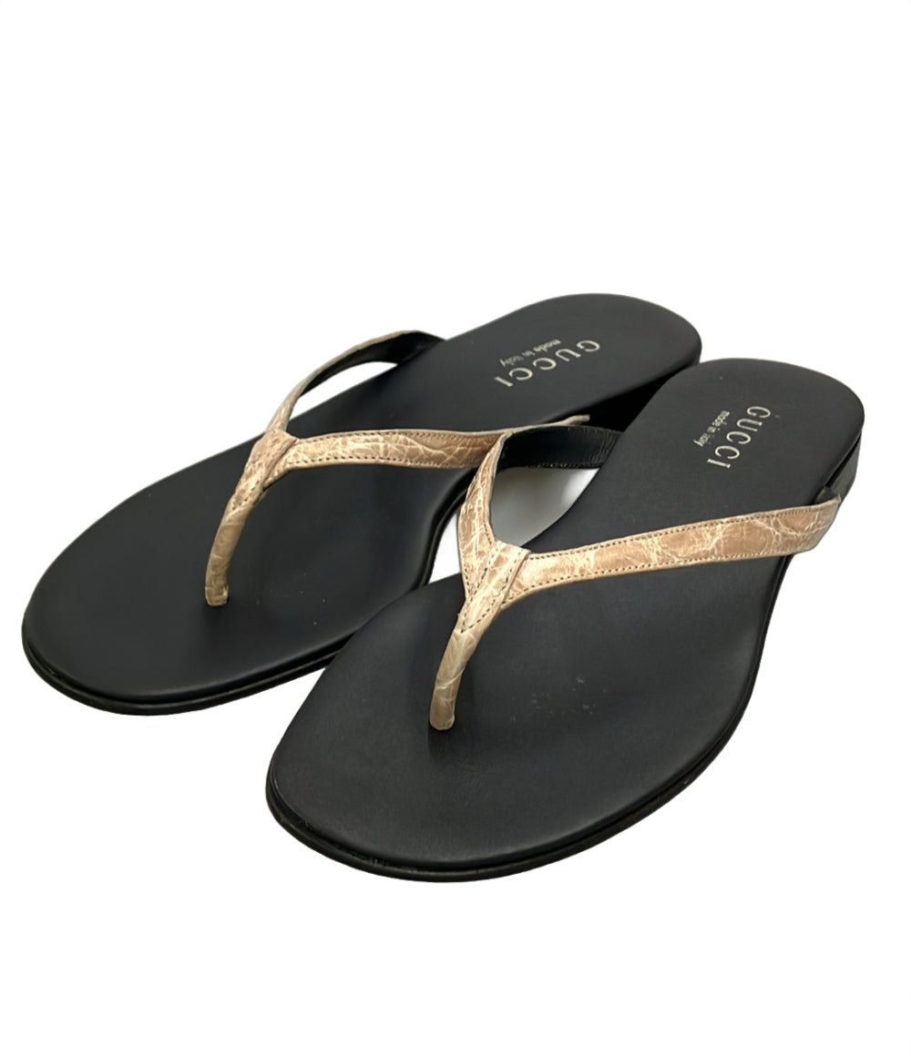 GUCCI ビーチサンダル 106 0230 レディース SIZE 37 グッチ