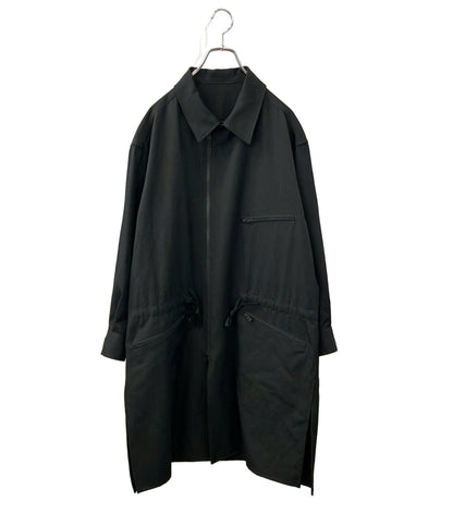 Yohji Yamamoto POUR HOMME ブルゾン ダブルジップ22AW WOOL GABARDINE FASTENER BLOUSON HE-Y04-100 メンズ SIZE 2 (M.) ヨウジヤマモトプールオム