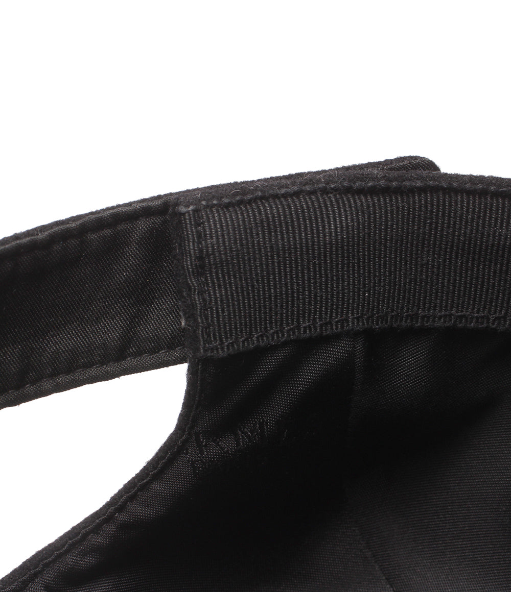 HERMES キャップ カシミヤ100％ スナップボタン式 レディース メンズ SIZE 59 エルメス