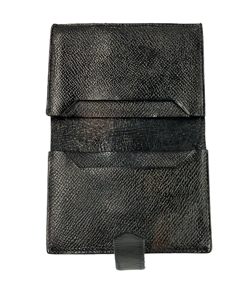 エルメス カードケース ▫︎L刻印 シルバー金具 べアン ユニセックス HERMES