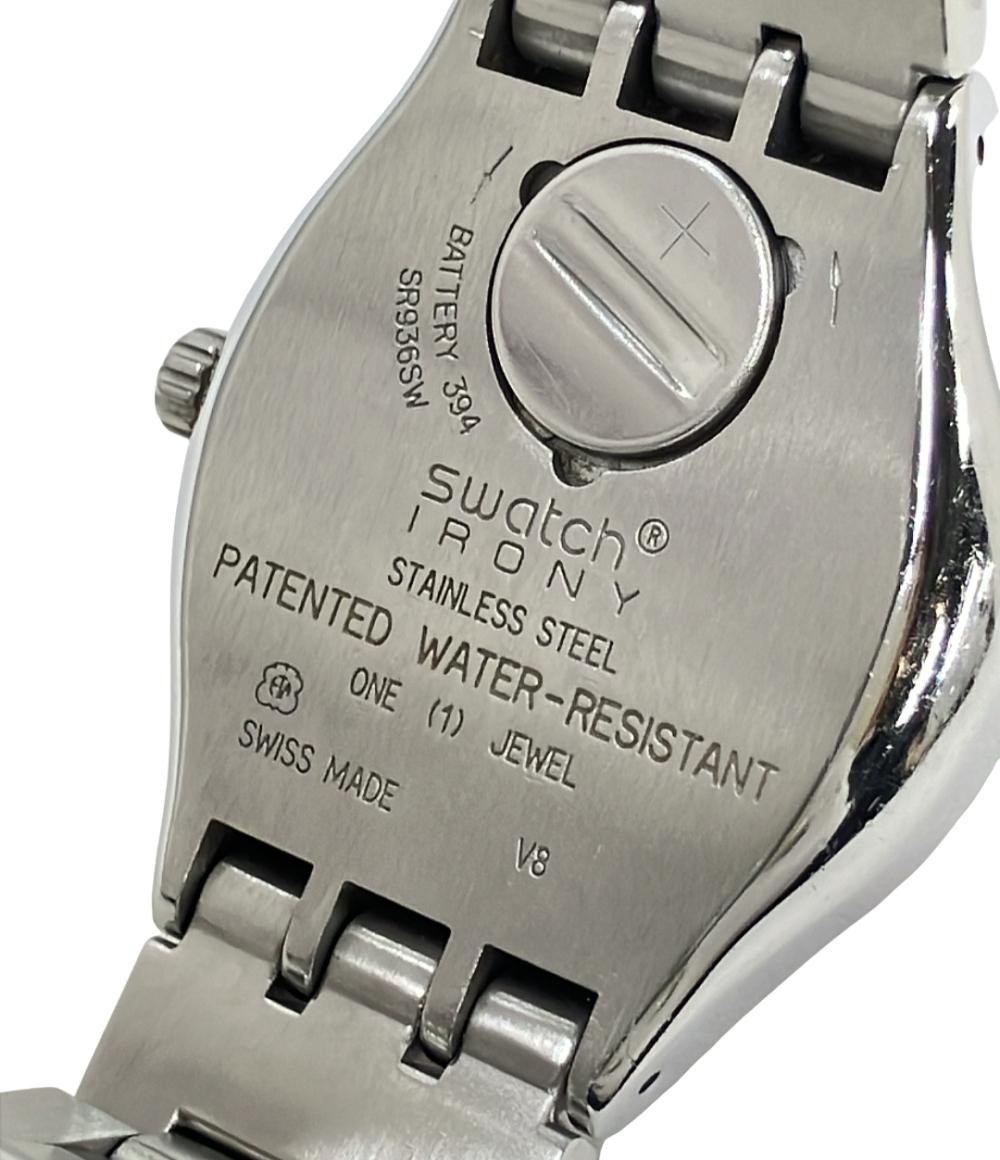 Swatch 腕時計 アイロニー IRONY クオーツ ブラック メンズ スウォッチ