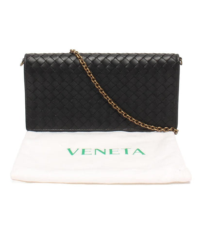 ボッテガ・ヴェネタ ショルダーウォレットバッグ イントレチャート レディース BOTTEGA VENETA