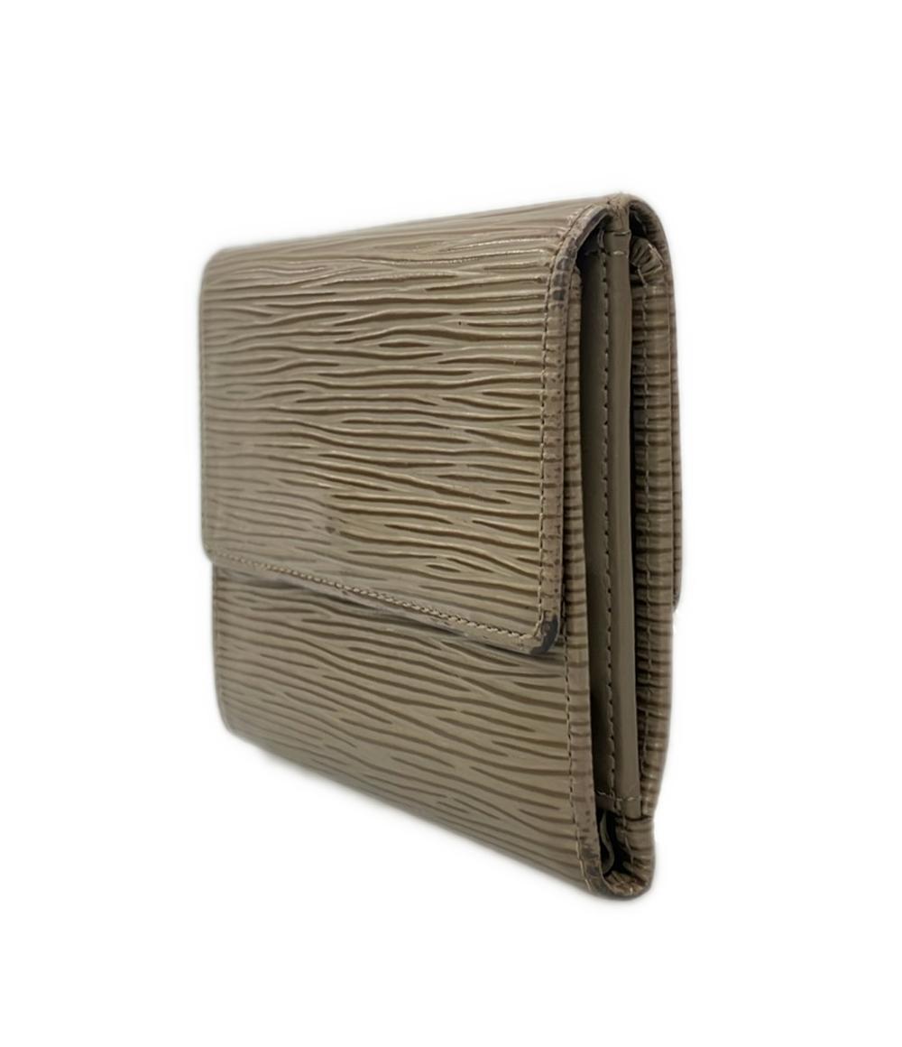 LOUIS VUITTON Wホック二つ折り財布 ポルトモネ ビエ カルトクレディ エピ M6348C レディース ルイ・ヴィトン