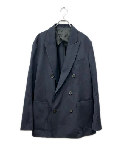 CABaN ライトウールギャバジン ダブルブレストジャケット メンズ SIZE M キャバン