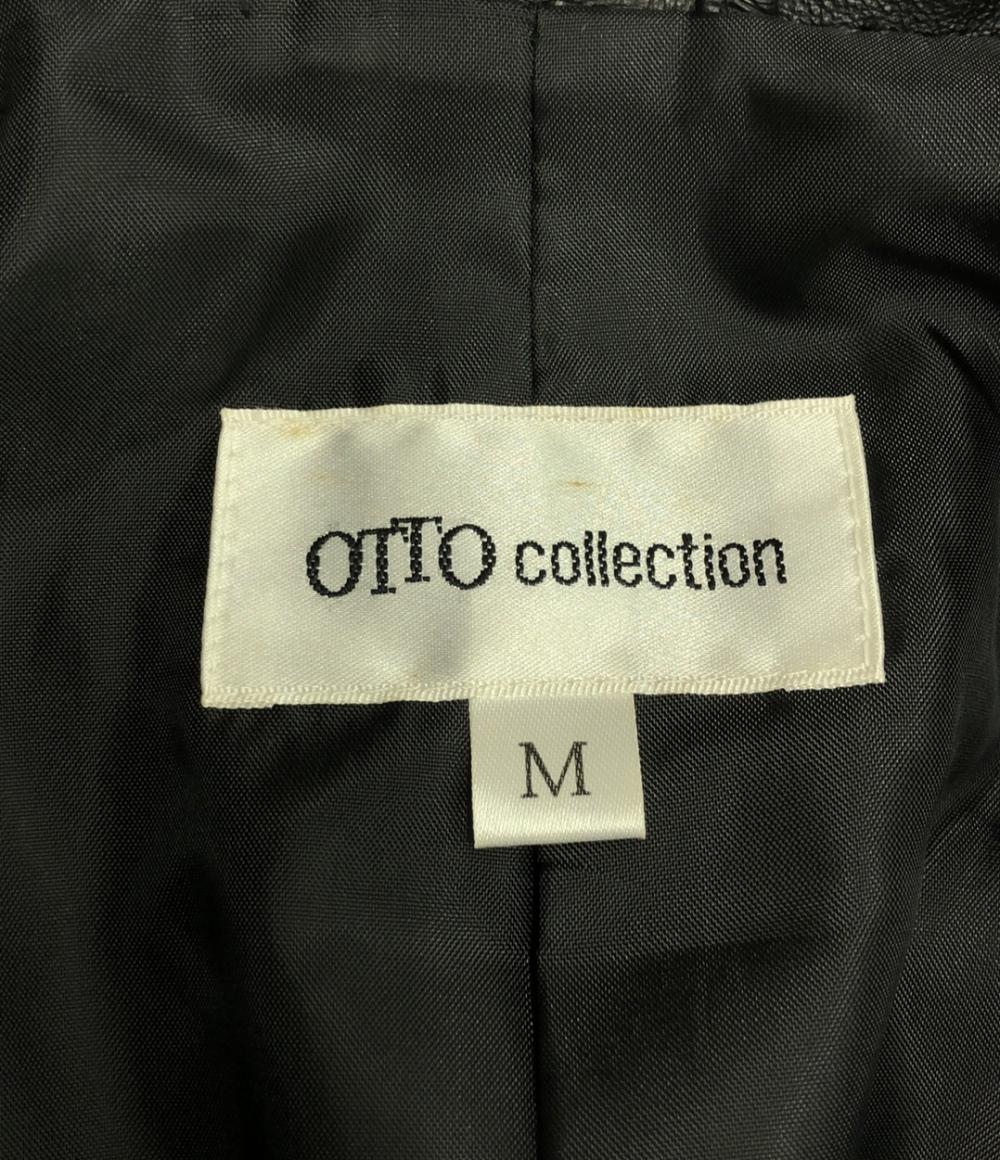訳あり オットーコレクション レザージャケット レディース SIZE M (M) OTTO Collection