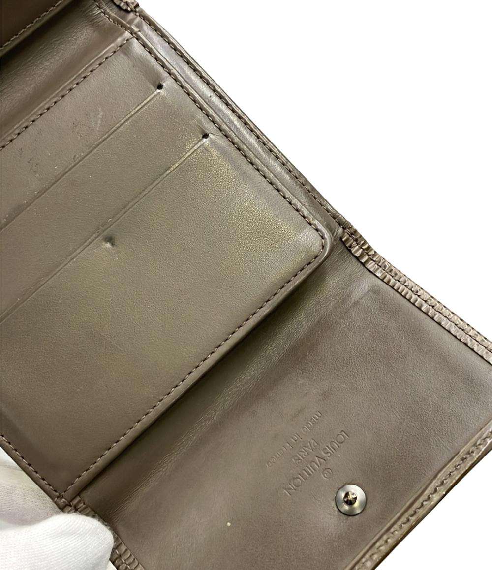 LOUIS VUITTON Wホック二つ折り財布 ポルトモネ ビエ カルトクレディ エピ M6348C レディース ルイ・ヴィトン