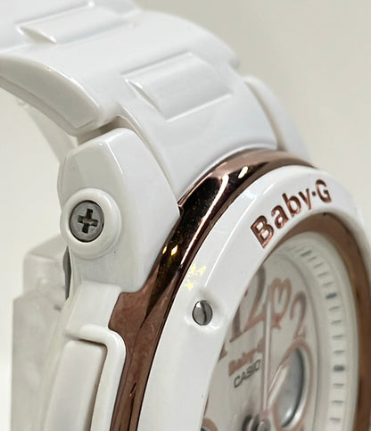 CASIO 腕時計 Baby-G クオーツ ホワイト BGA-150LA レディース カシオ