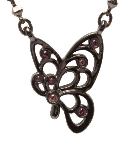 ANNA SUI ネックレス 4点セット バタフライモチーフ 蝶 レディース アナスイ