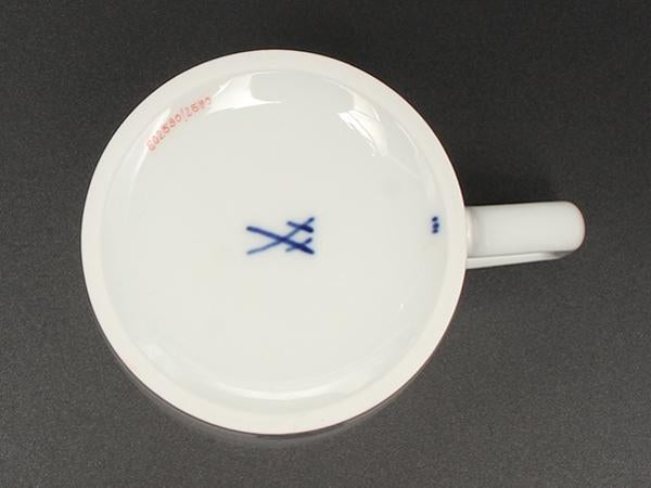 美品 Meissen マグカップ ノーブルブルー マイセン