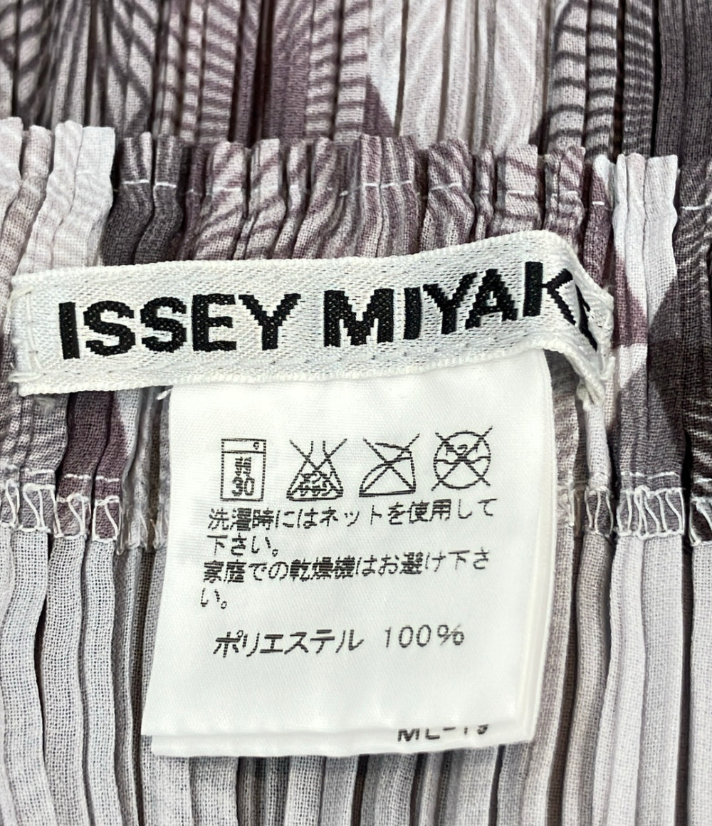 美品 ISSEY MIYAKE ダイヤモンドパターンプリーツスカート IM93FG713 レディース SIZE 2 (M) イッセイミヤケ