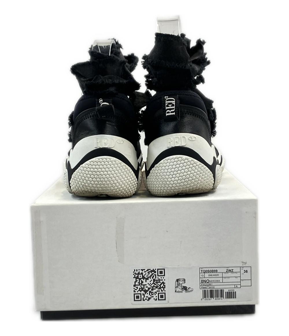 RED VALENTINO レッドヴァレンティノ バレエスニーカー 23.5 レッド バレンティノ バレエシューズ スニーカー RED VALENTINO レッド