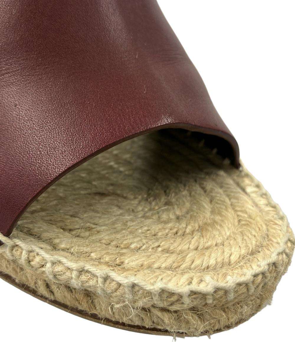 セリーヌ オープントゥウェッジソールサンダル レディース SIZE 36 (M) CELINE