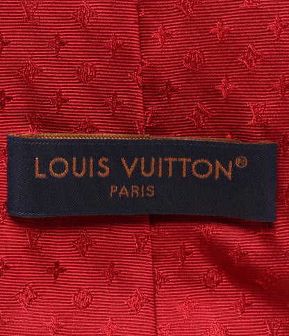 美品 ルイヴィトン ネクタイ シルク100％ M75992 メンズ LOUIS VUITTON