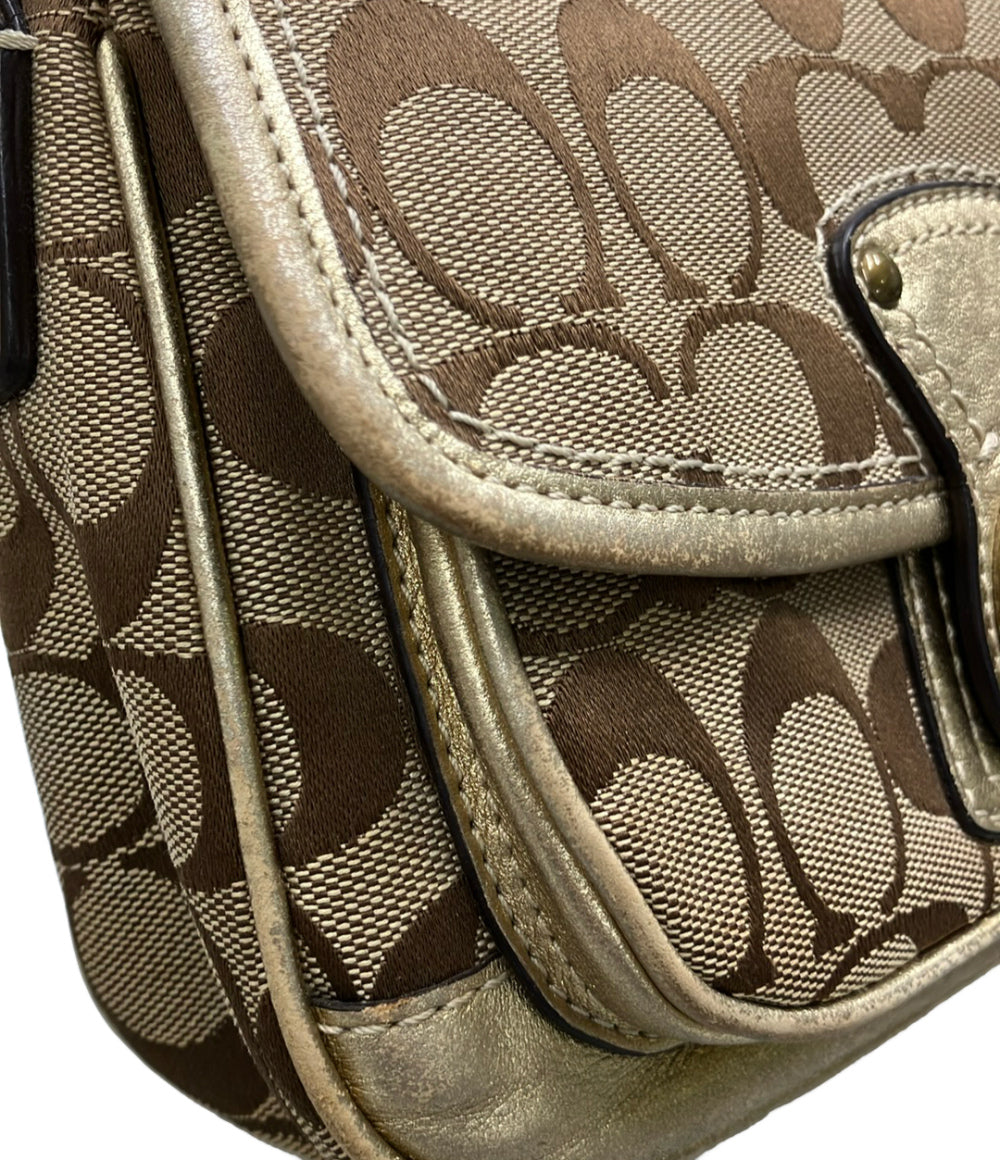 COACH ショルダーバッグ 斜め掛け シグネチャー 10566S レディース